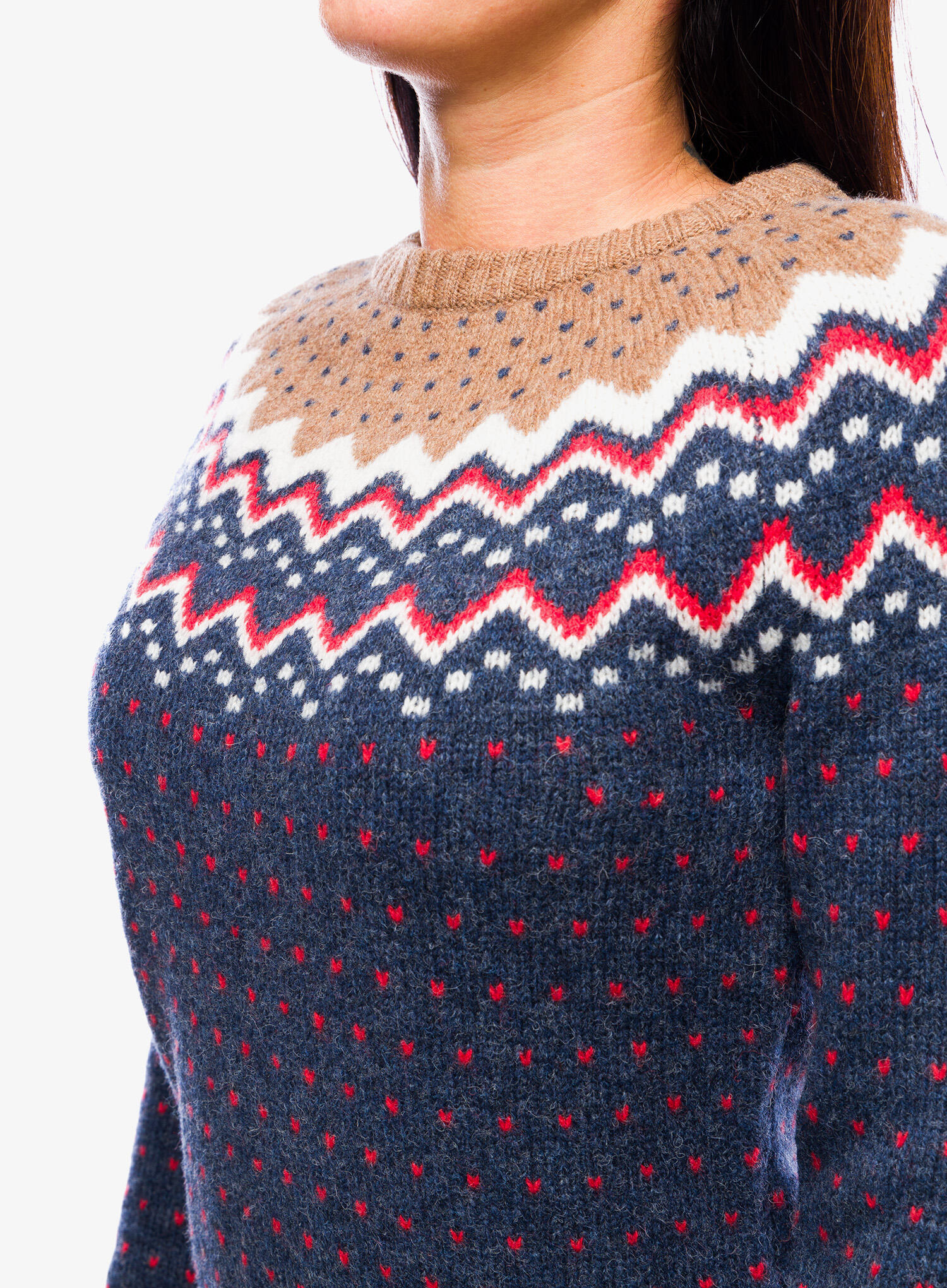 Sweter damski Fjallraven Ovik Knit Sweater 5/6