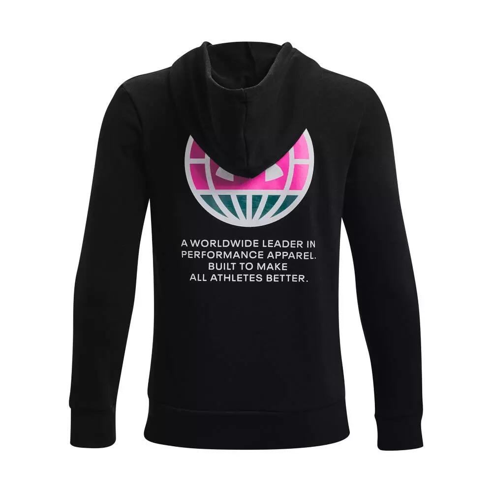 Bluza chłopięca Under Armour Rival Fleece ANAML Hoodie 2/2