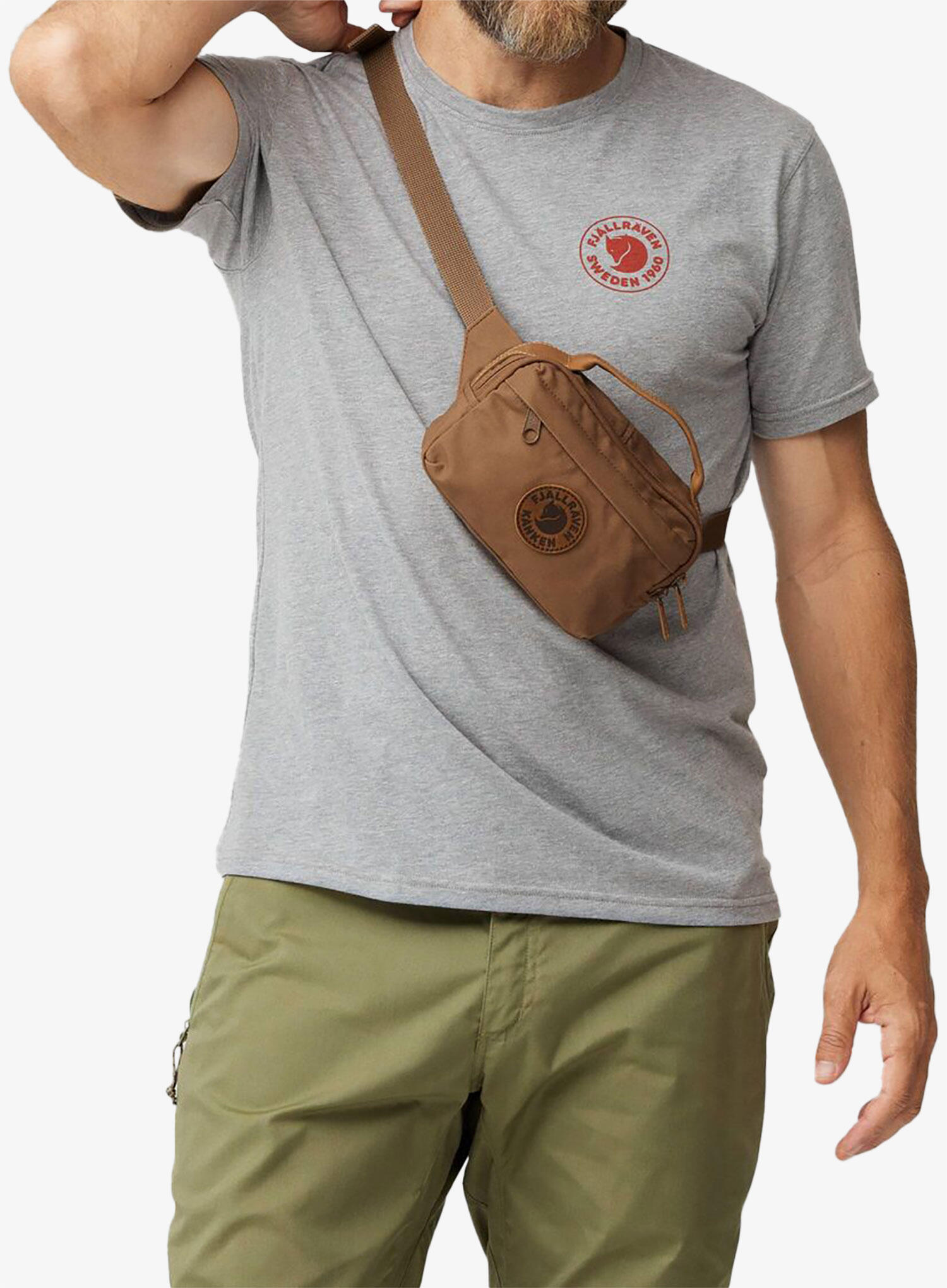 Torebka biodrowa Fjallraven Kanken No 2 Hip Pack - hazel brown 4/7
