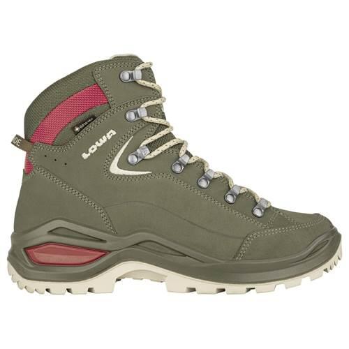 Lowa Renegade Evo GTX Mid Ws Damen Graugrün Panna 38 3/6