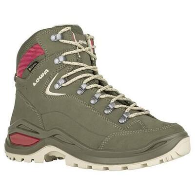 Lowa Renegade Evo GTX Mid Ws Damen Graugrün Panna 40
