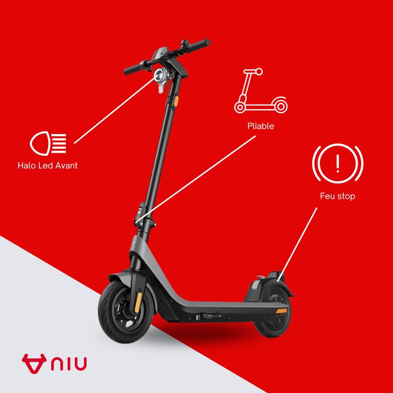 Trottinette électrique KQi2 Pro Gris|léger