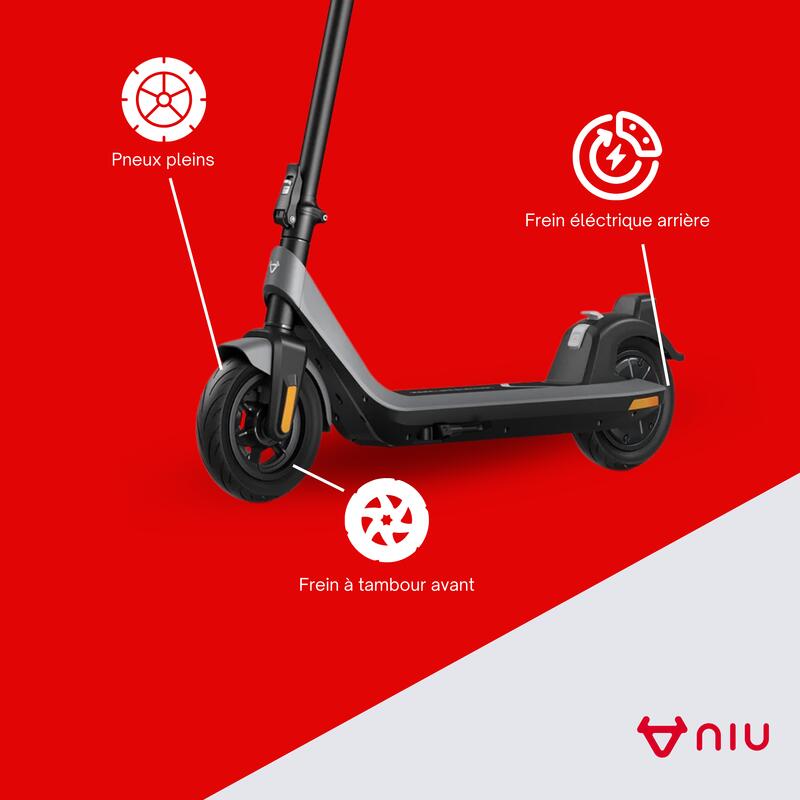 Trottinette électrique KQi2 Pro Gris|léger