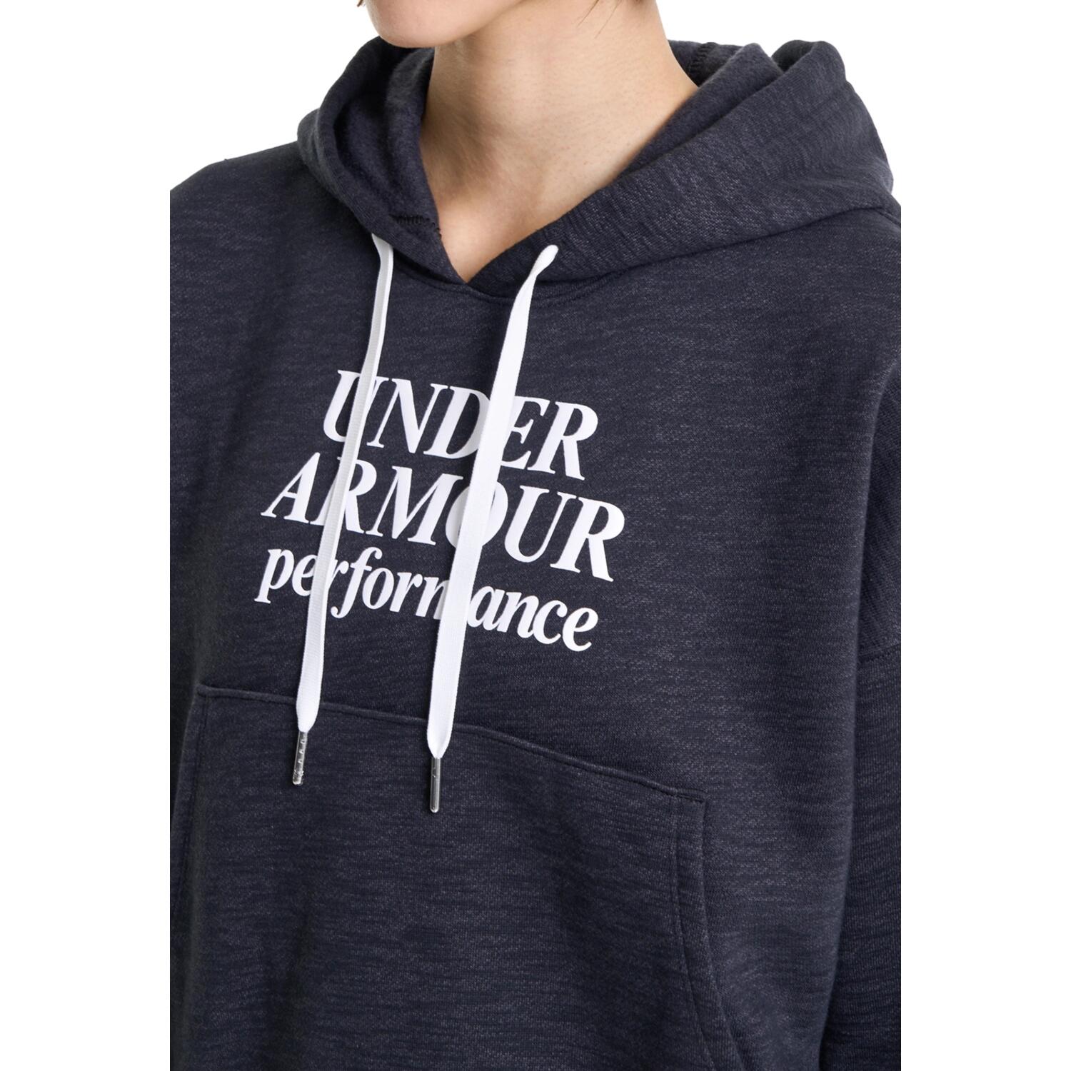 Sweat à capuche Under Armour Essential Script pour femmes 7/7