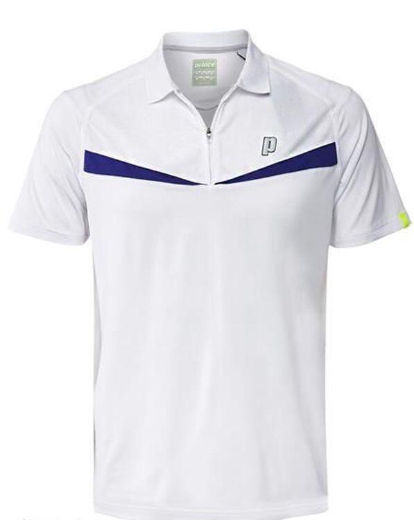 PRINCE Prince Mens Zip Dart Panel Shirt