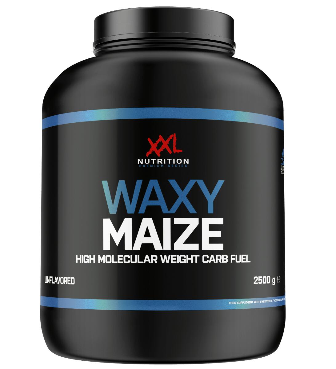 XXL NUTRITION Waxy Maize - Koolhydraten Laden, Carb Loader - Naturel - 2500 gram