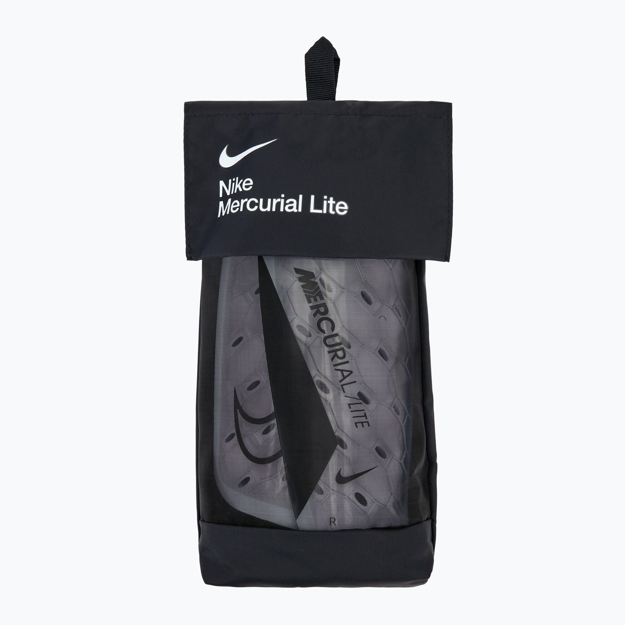 Mercurial Lite Voetbal Scheenbeschermers voor volwassenen (Wit, Zwart) 5/5