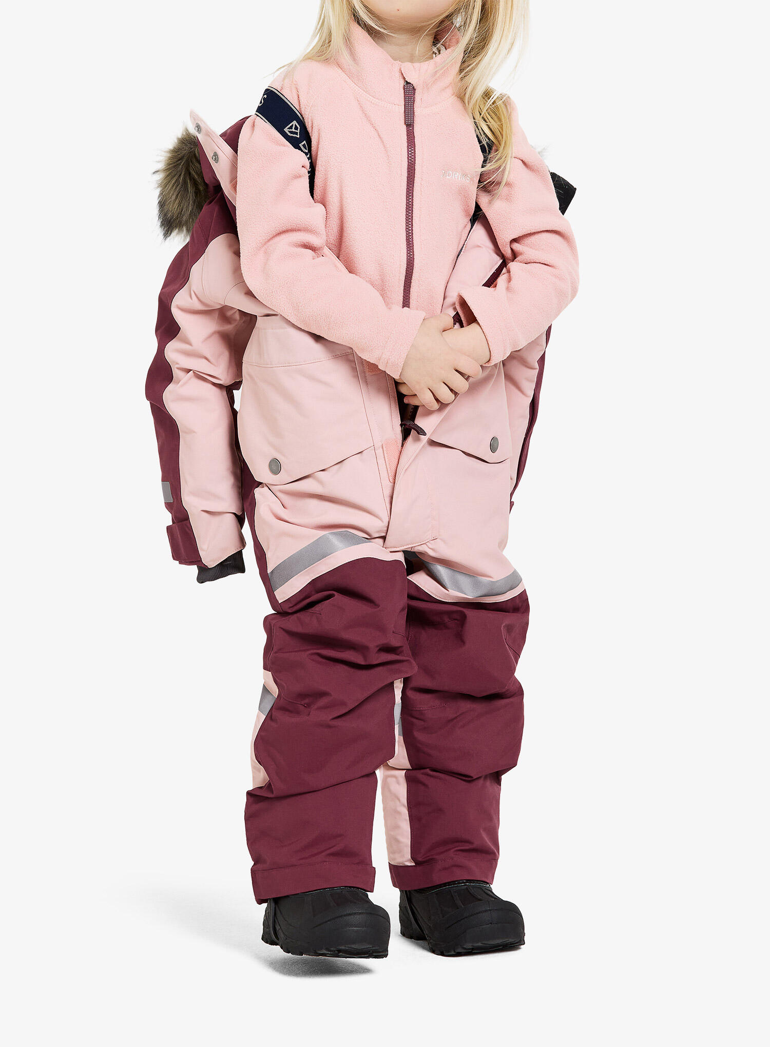 Kombinezon dla dziewczynki Didriksons Bjarven Coverall 3 4/7