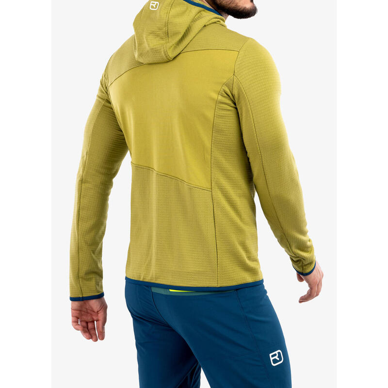 Bluza trekkingowa męska Ortovox Fleece Grid Hoody