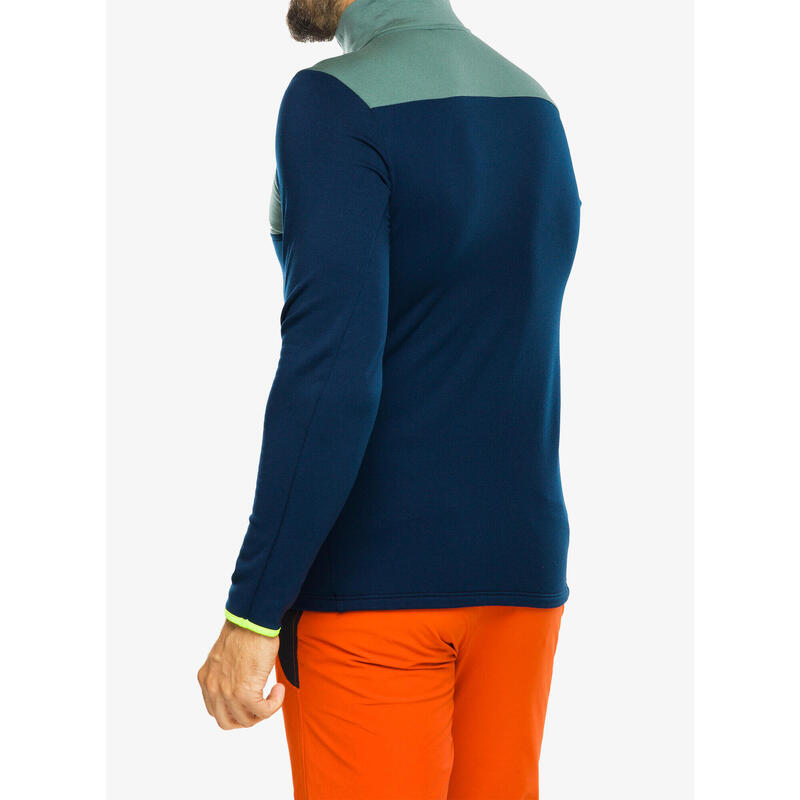 Bluza termiczna męska Ortovox Fleece Light Zip Neck