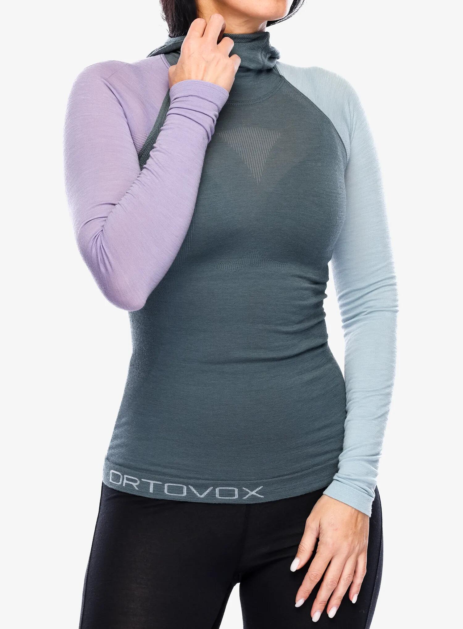 Bluza termoaktywna damska Ortovox 120 Comp Light Hoody 5/7