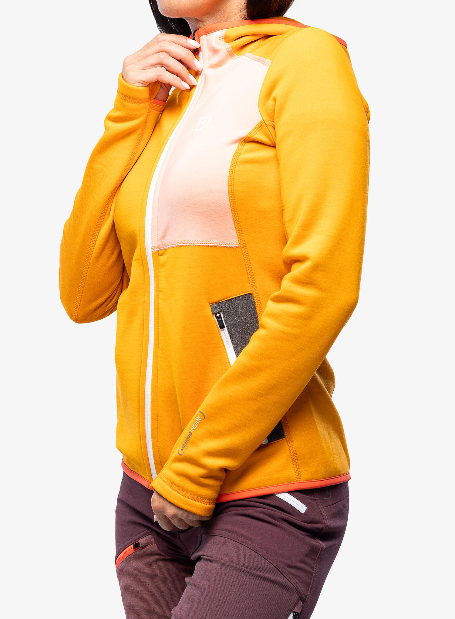 Bluza damska Ortovox Fleece Hoody 1/7