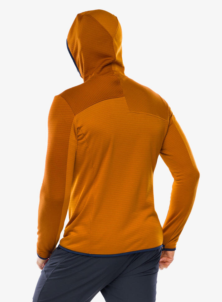 Bluza z kapturem męska Ortovox Fleece Light Grid ZN Hoody