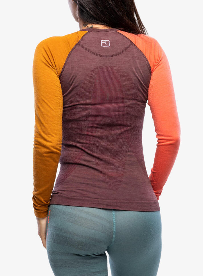 Bluza termiczna damska Ortovox 120 Comp Light Long Sleeve