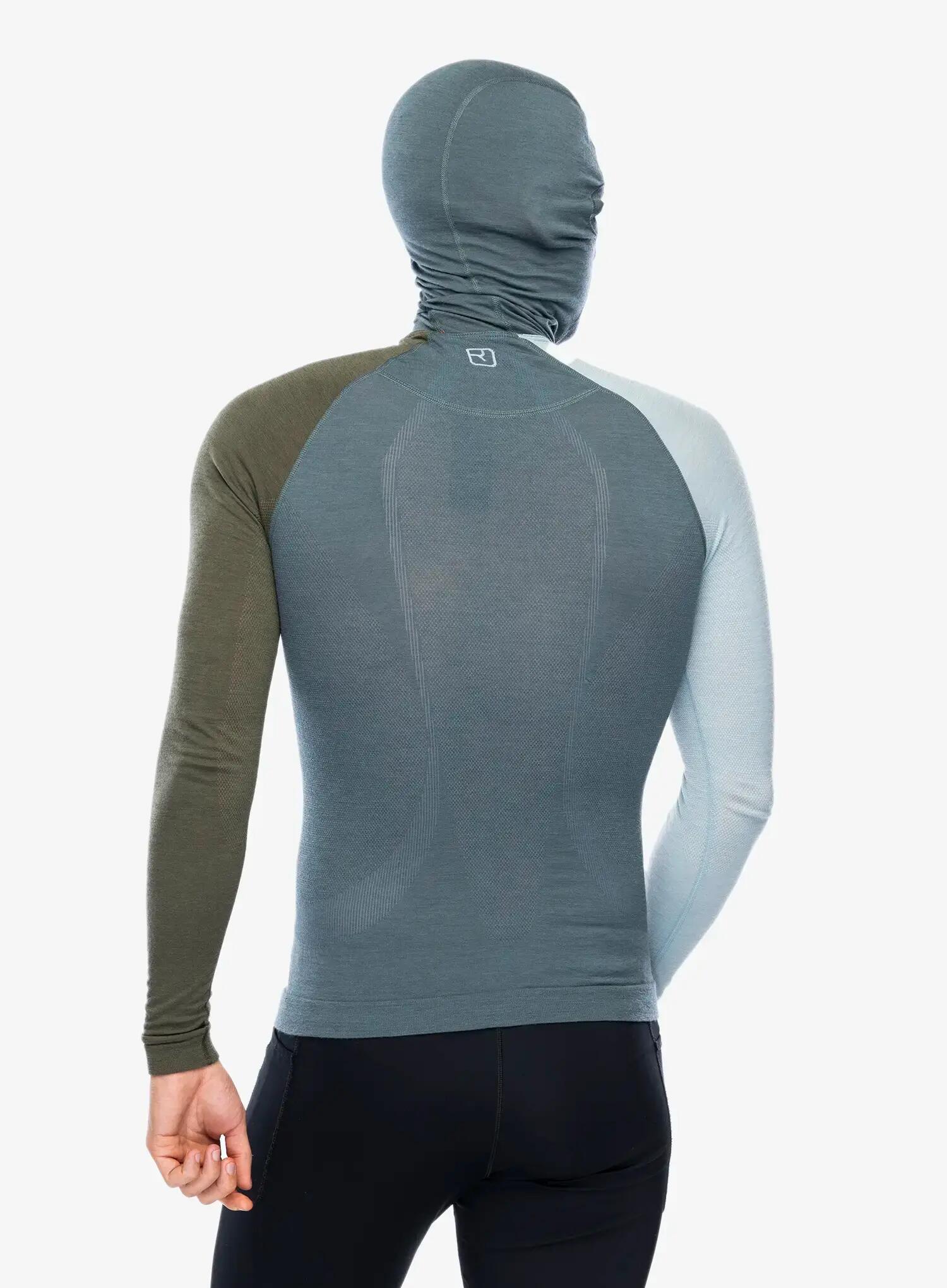 Bluza termoaktywna męska Ortovox 120 Comp Light Hoody 4/6