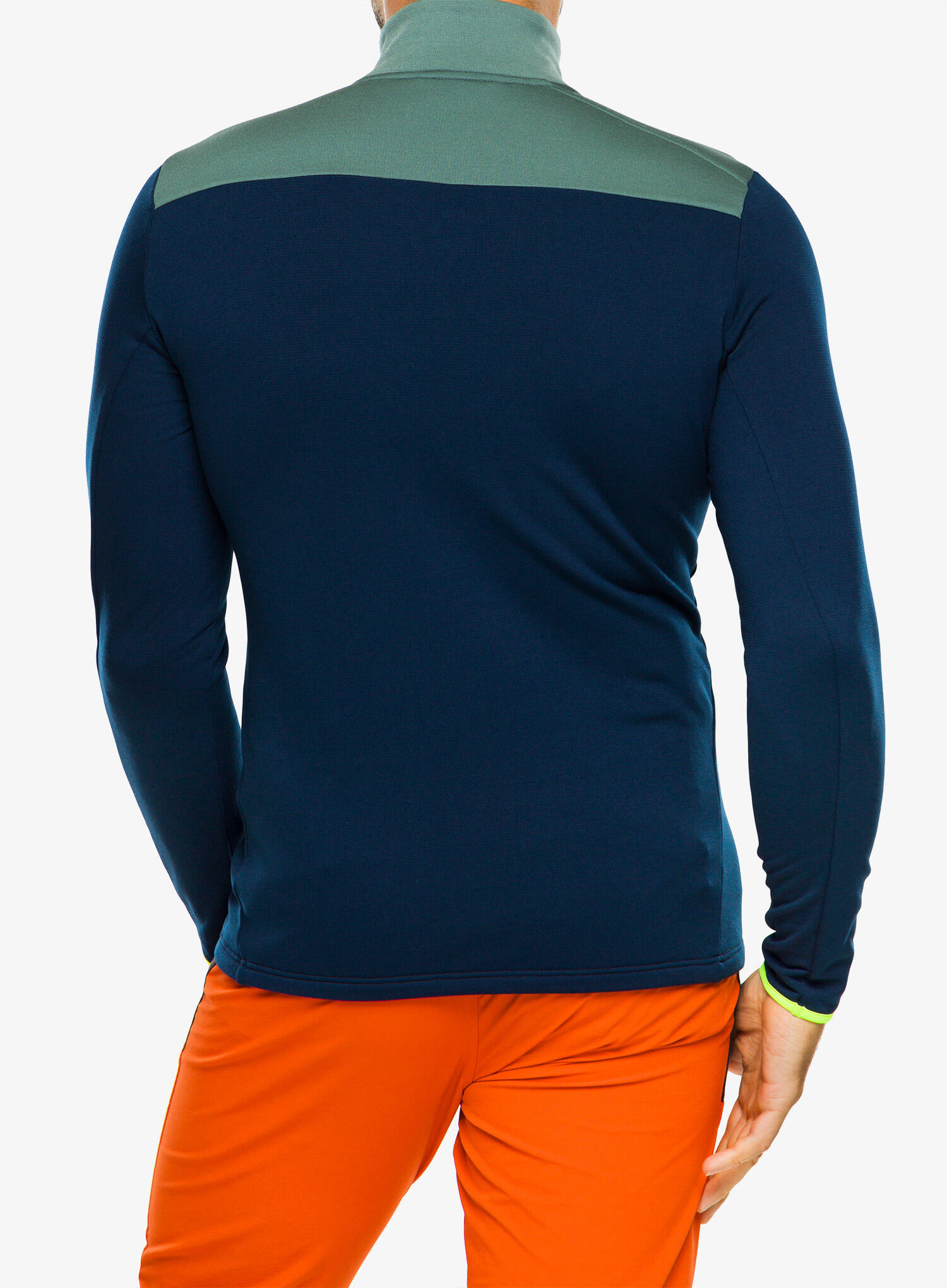 Bluza termiczna męska Ortovox Fleece Light Zip Neck 2/7