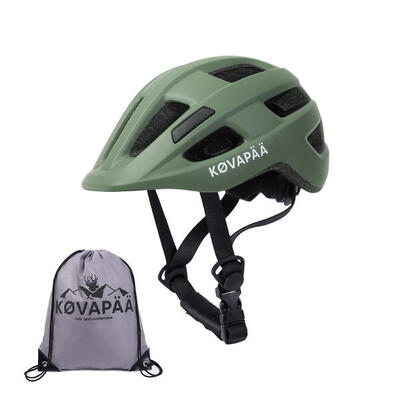 Køvapää lappi fietshelm kind met gemakkelijke opberghoes