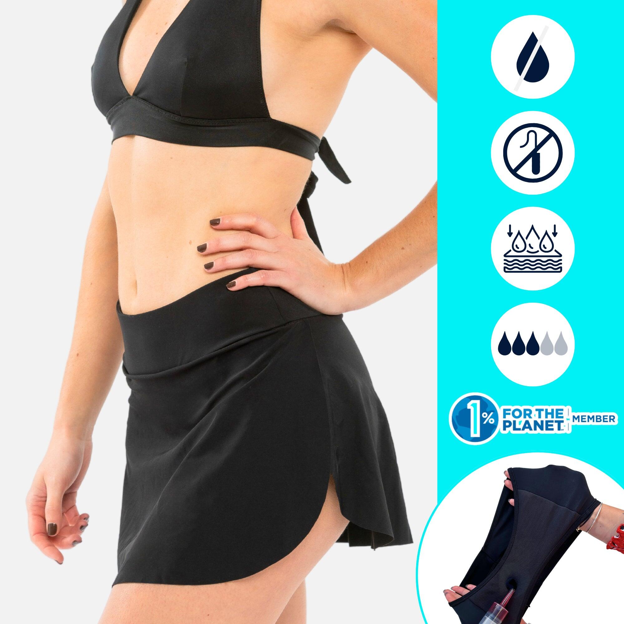 Menstruatie Zwemrok | Dames en Tieners | Middelmatige Menstruatie | Aria 3/9