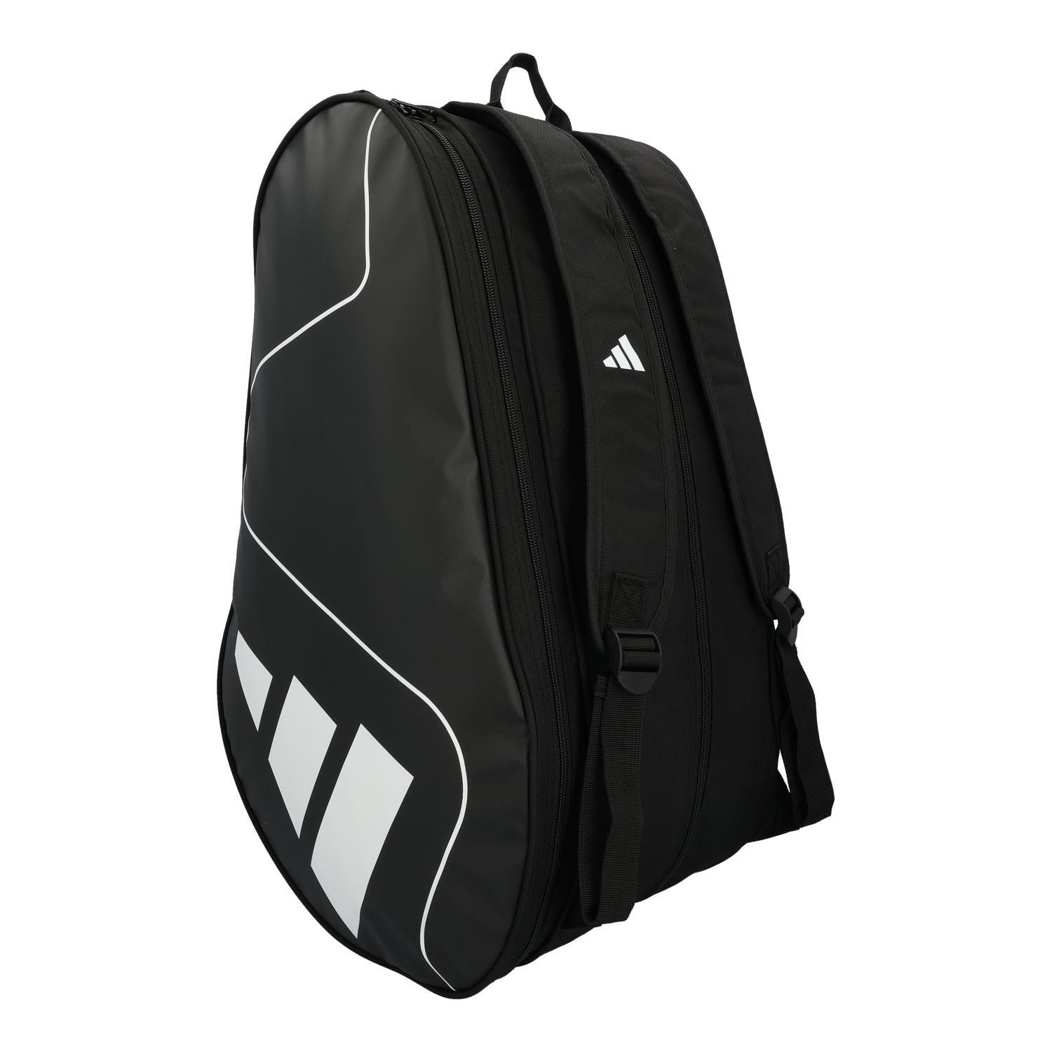 Borsa Da Padel Adidas Carbon Control Nera E Bianca 2/5