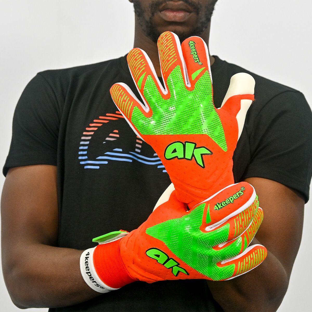 Rękawice bramkarskie męskie 4keepers ELITE INFERNO NC 2/7