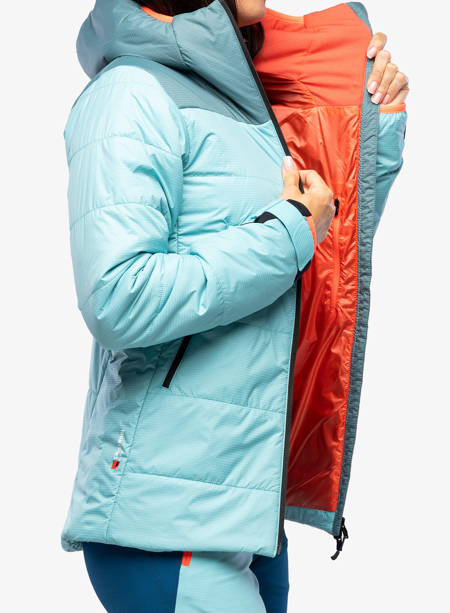 Kurtka narciarska damska Ortovox Swisswool Zinal Jacket 4/7
