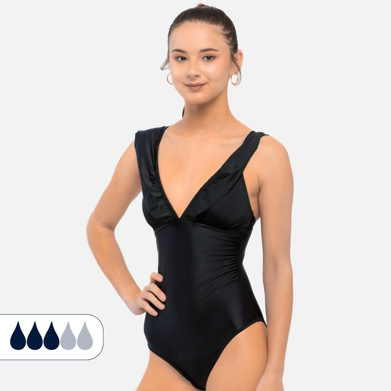 Maillot de Bain Menstruel 1 pièce pour Adolescente - Flux moyen - Mya