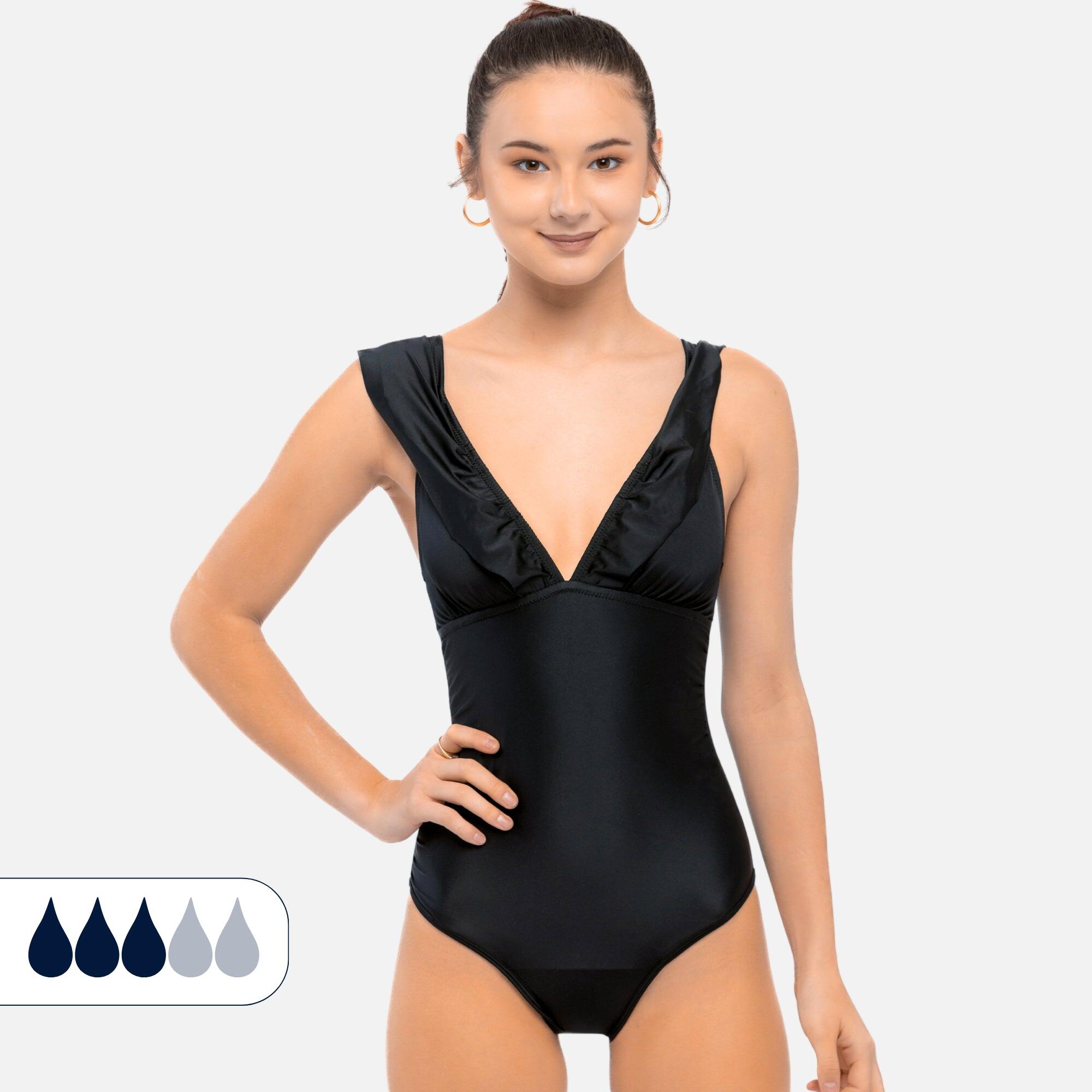 Fato de banho menstrual adolescente | fluxo médio | mya