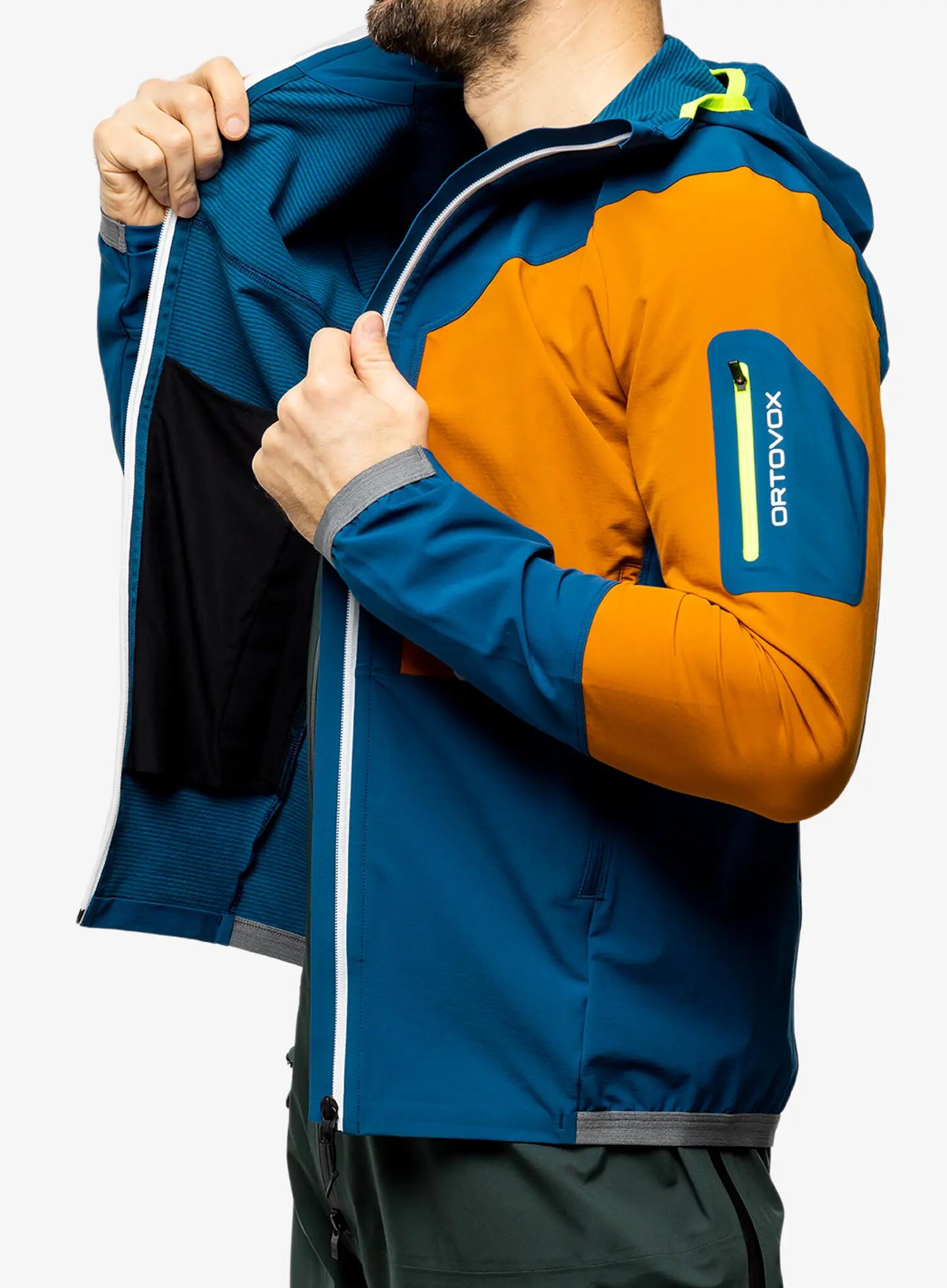 Kurtka skiturowa męska Ortovox Berrino Hooded Jacket 4/7