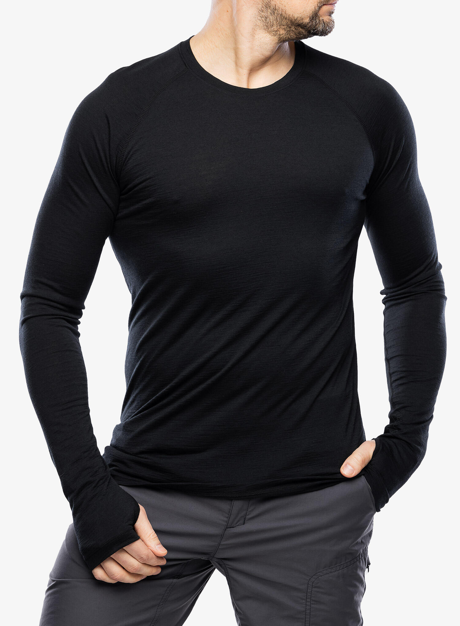 Bluza termoaktywna męska Houdini Desoli Light Crew 3/6