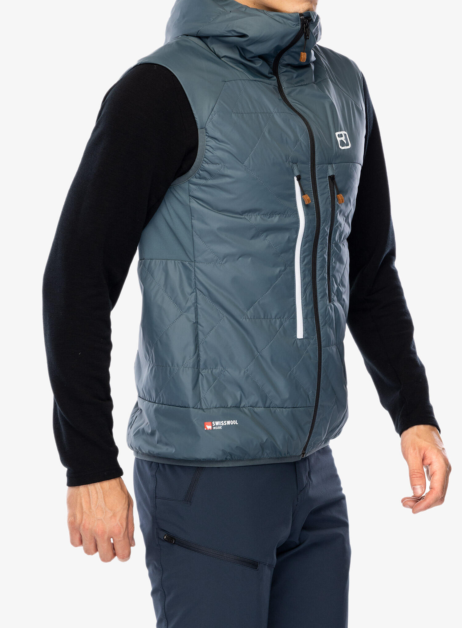 Kamizelka ocieplana męska Ortovox Swisswool Piz Boe Vest 3/7