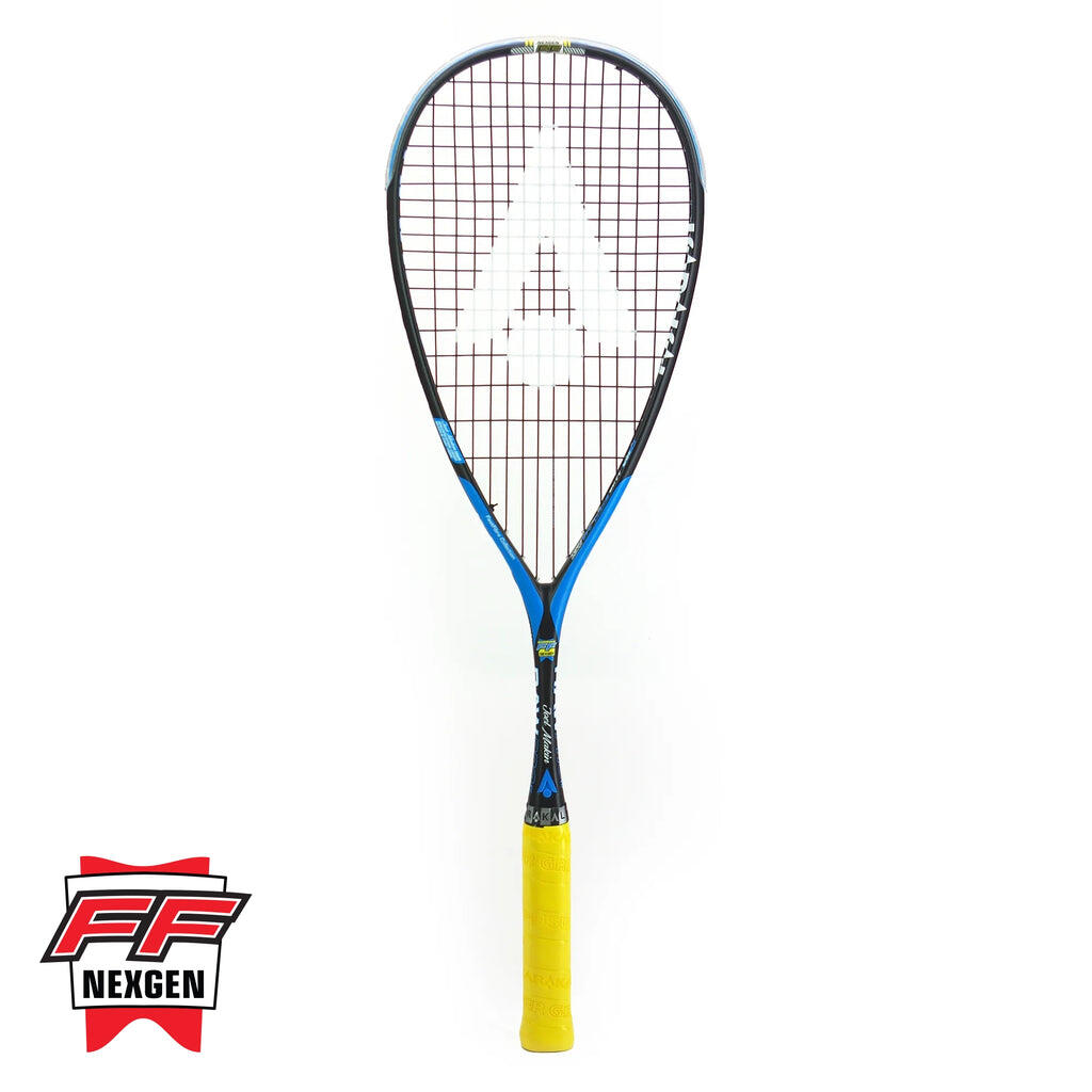Karakal - Karakal Raw Pro 2.1 Joel Makin (2024) Adulte Raquette De Squash - Bleu - Raquette De Squash - Bleu|noir - Taille Unique - Decathlon