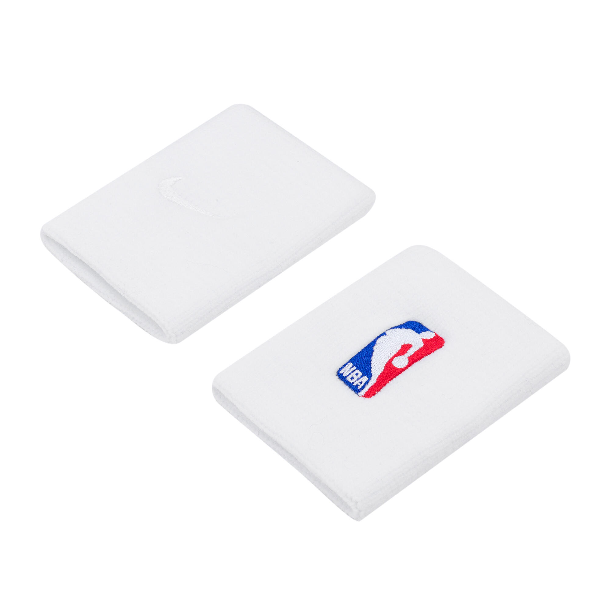 Braccialetto NBA DriFIT Logo Nike Bianco 3/3
