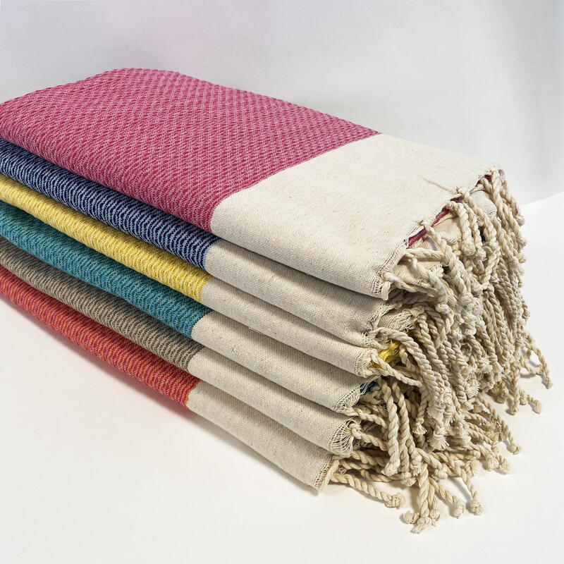 Fouta traditionnelle Athena  100x200 190g/m² fuschia