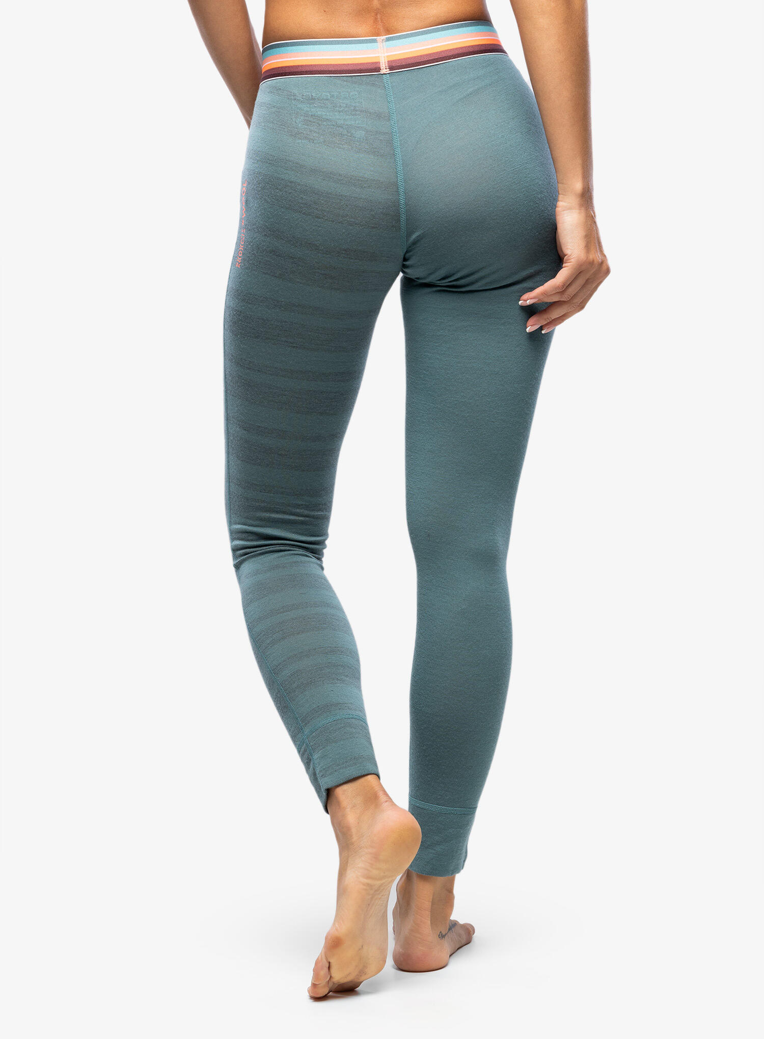 Getry termoaktywne damskie Ortovox 185 Rock N Wool Long Pants 2/6