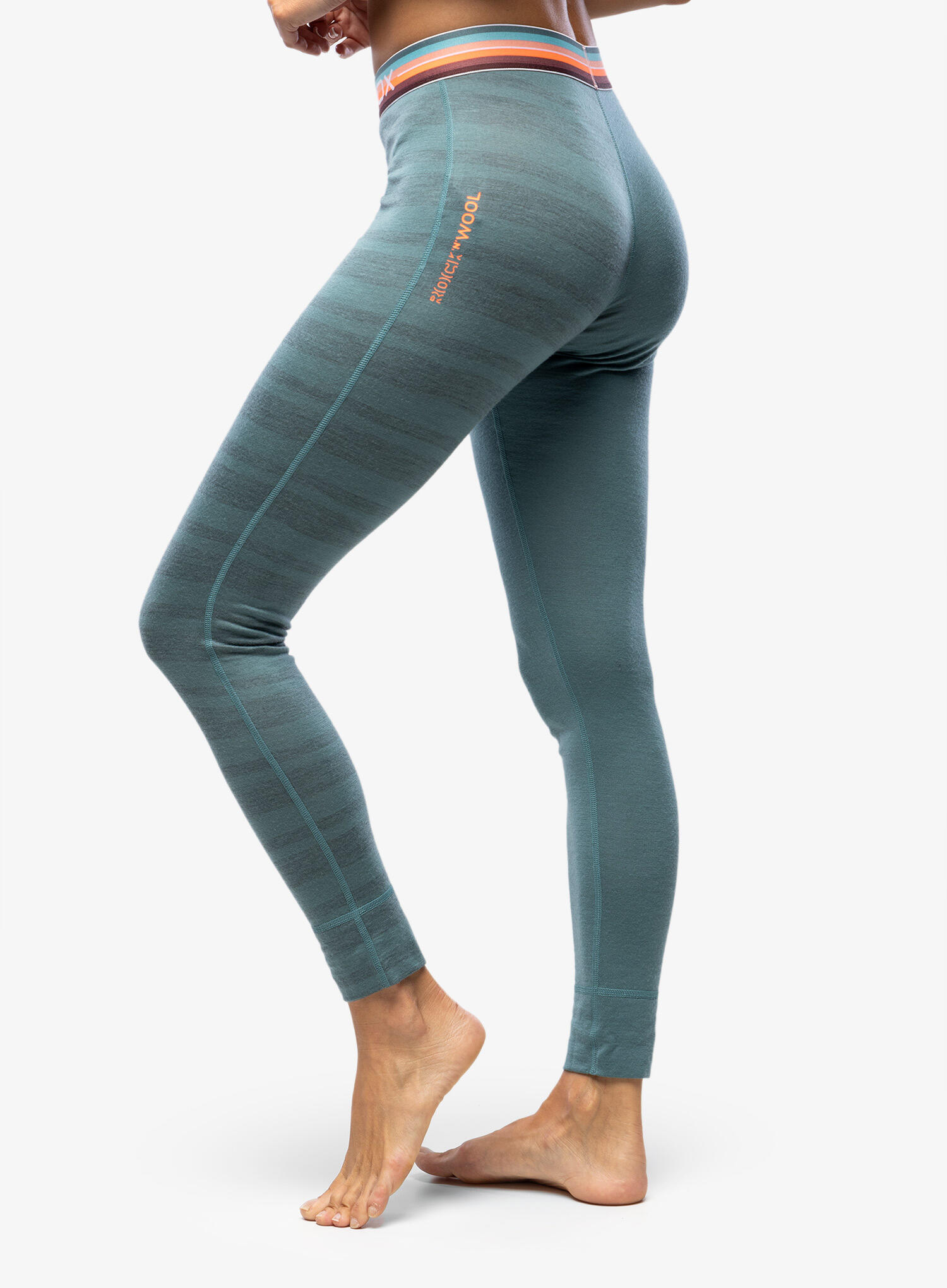 Getry termoaktywne damskie Ortovox 185 Rock N Wool Long Pants 4/6