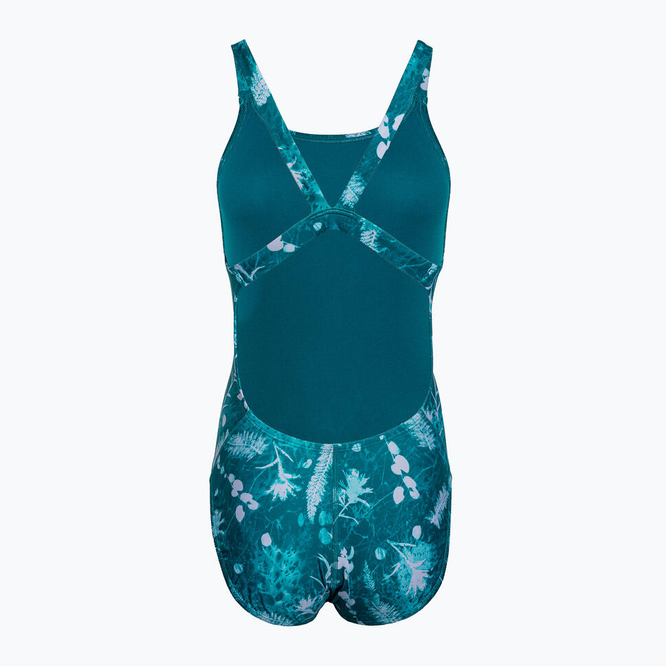 Strój pływacki jednoczęściowy damski Nike Hydrastrong Multi Print Fastback