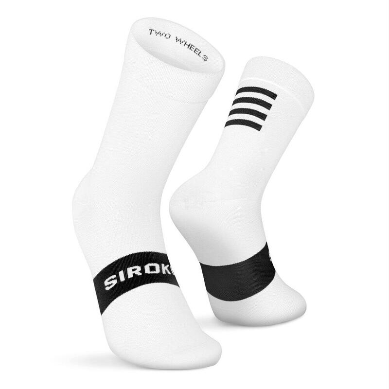 Herren und Damen Radsport Fahrradsocken S1 White Gavia Weiß