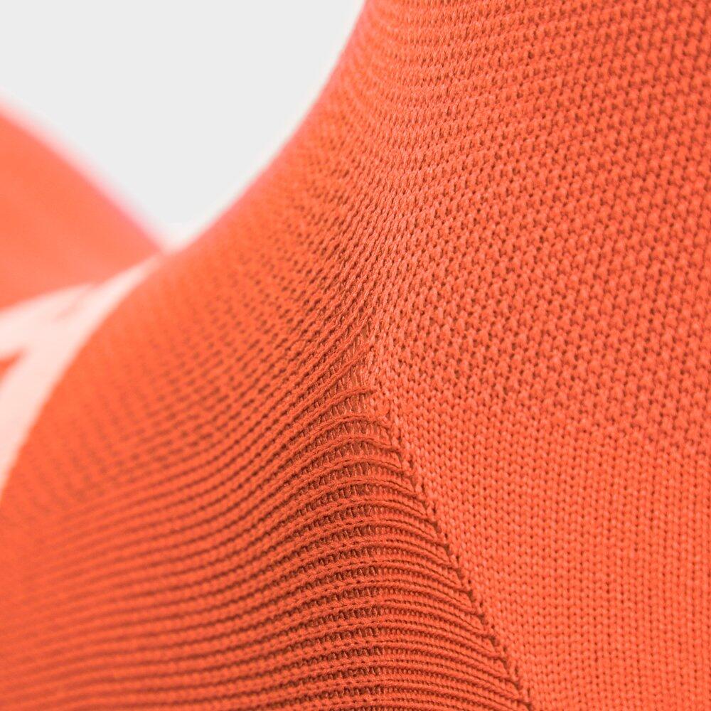 Chaussettes vélo Cyclisme Homme et Femme S1 Orange Flanders Orange Vif 3/7