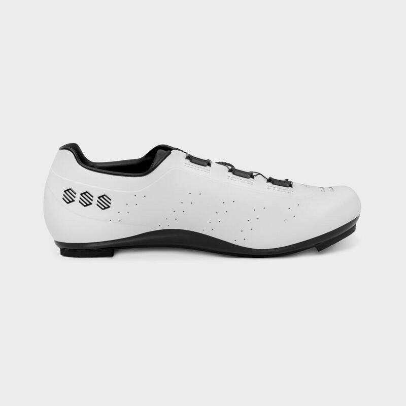 Sapatos para ciclismo de estrada Homem e mulher Infinity Branco