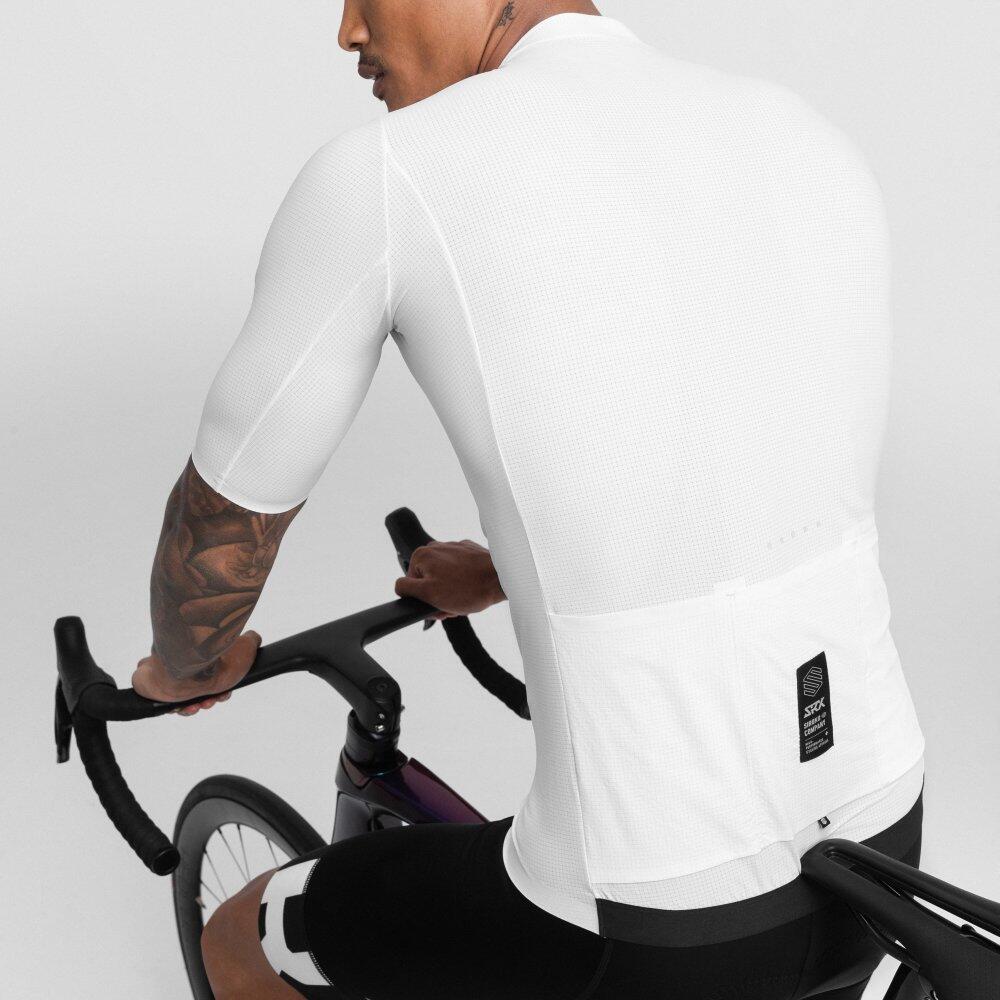 Maglia da ciclismo ultraleggera da uomo SRX II Manila Bianco 2/8