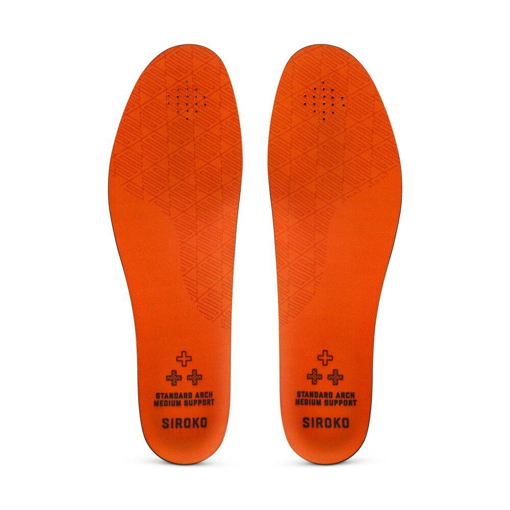 SIROKO Solette da ciclismo Uomo e donna Grip Orange Arancione