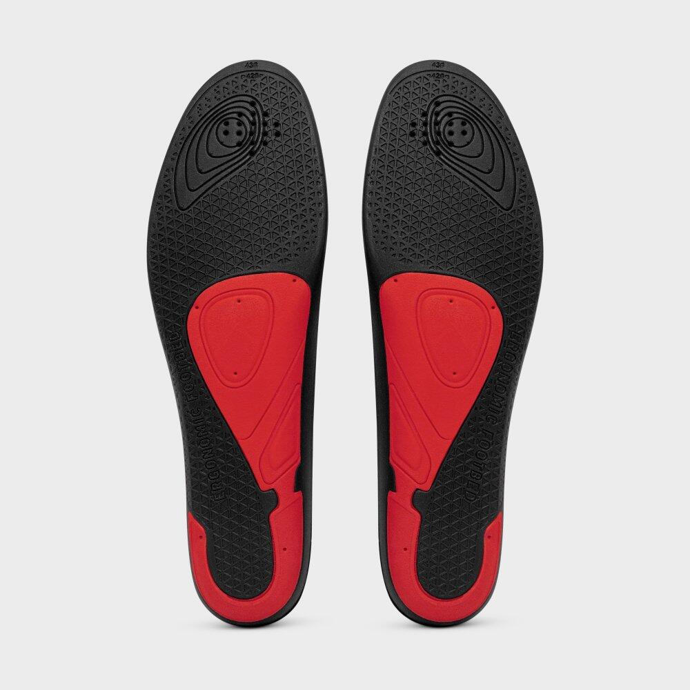 Semelles chaussures vélo Cyclisme Homme et Femme Grip Orange Orange 2/7