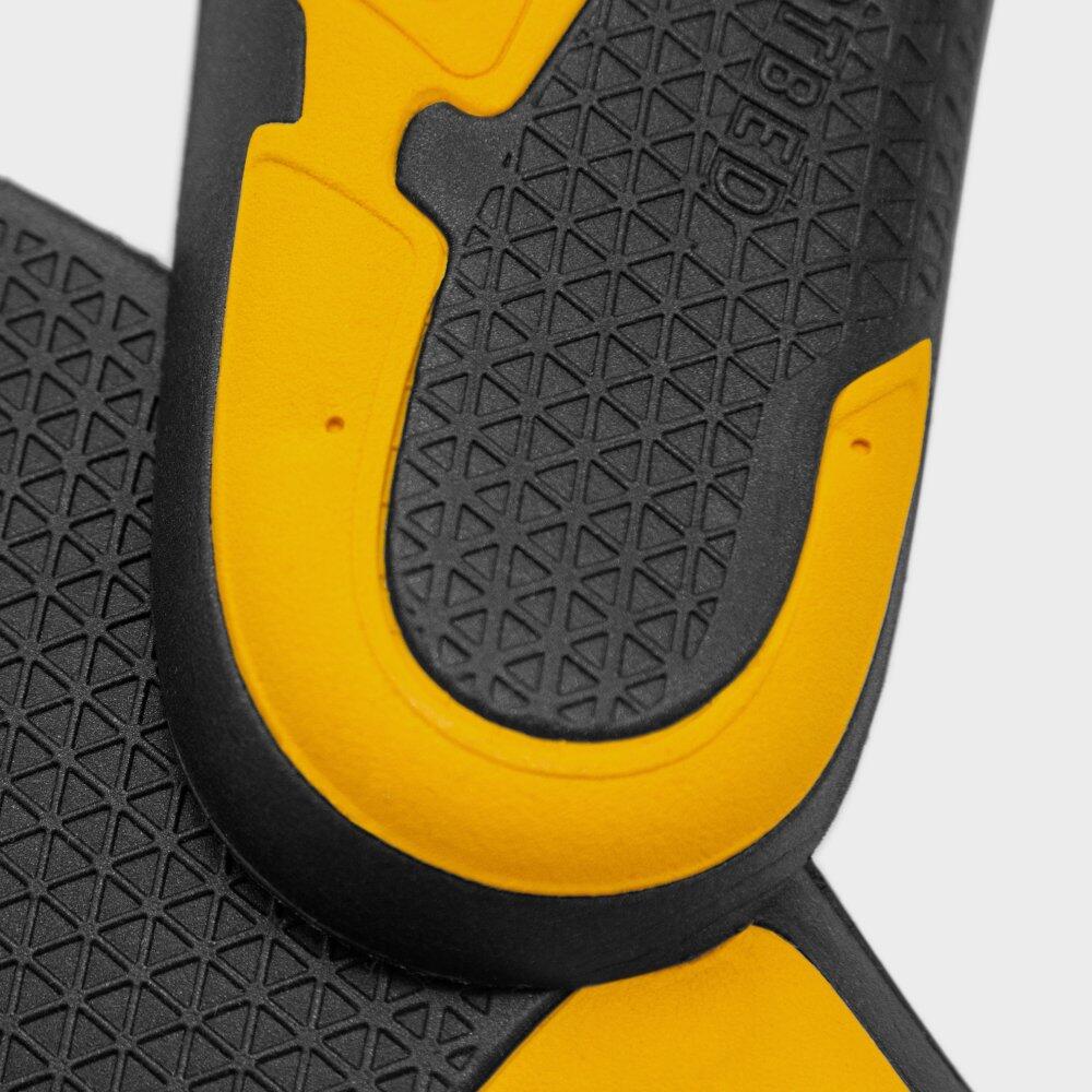 Palmilhas de ciclismo Homem e mulher Grip Yellow Amarelo 3/7