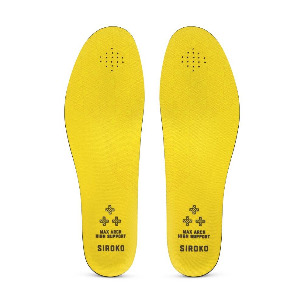Siroko - Semelles Chaussures Vélo - Semelles - Jaune - 39/42 - Decathlon