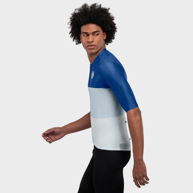 Tricou de cu mânecă scurtă pentru bărbați M2 Riedberg Albastru