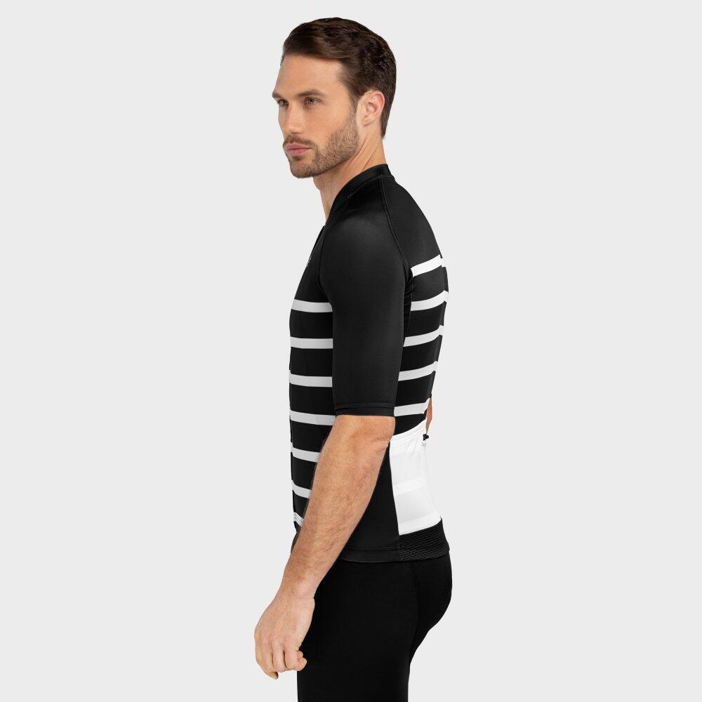 Maillot vélo manches courtes homme Cyclisme M2 Moors Noir 3/7
