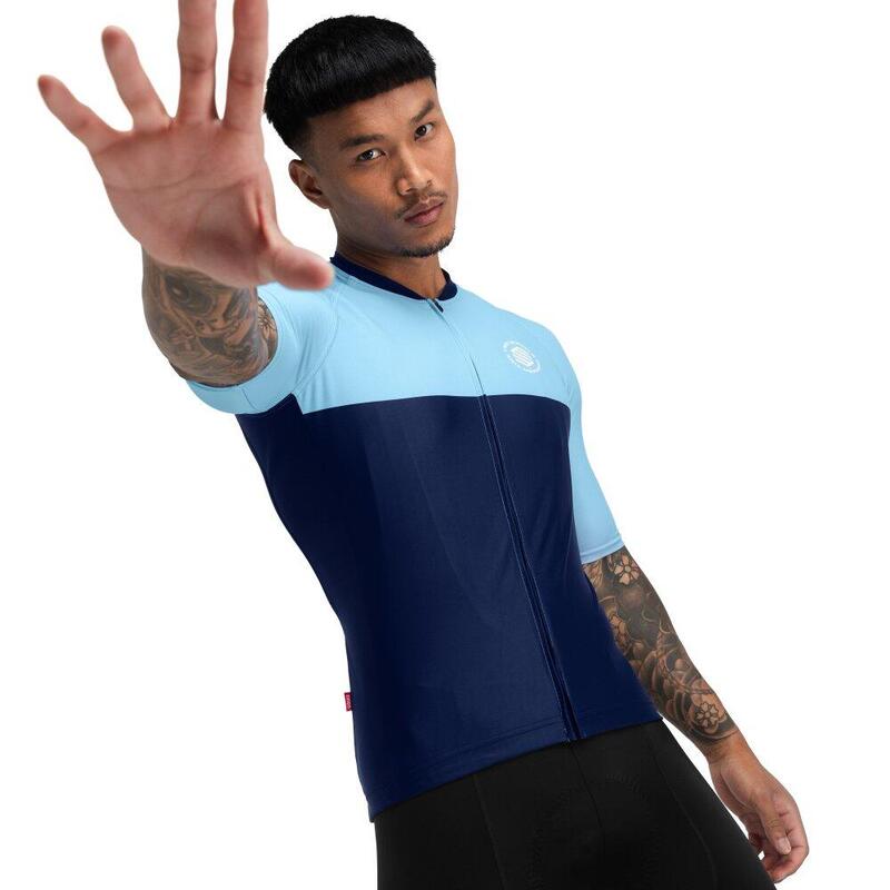 Maillot vélo manches courtes homme