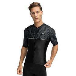 Maillot vélo manches courtes homme Cyclisme M2 Mount Evans Noir