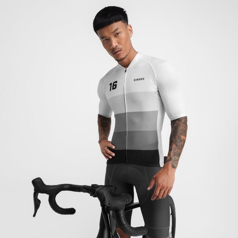 Maillot vélo manches courtes homme
