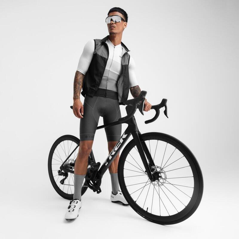 Pánský cyklistický dres s krátkým rukávem M2 Roscoff Šedá